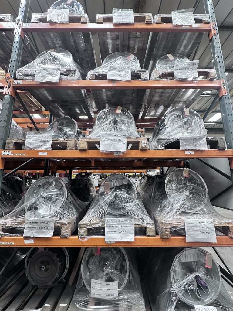 finished stock section